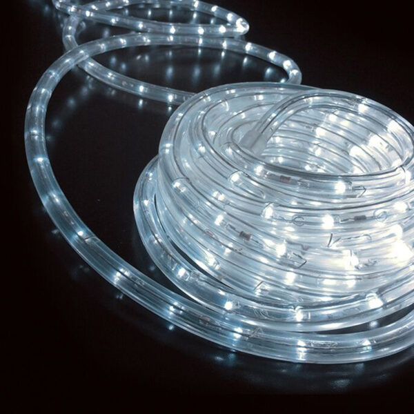 Aca Xmas Lighting Φωτοσωλήνα LED 36τεμ / μέτρο IP44 230V - 6000Κ Ψυχρό Λευκό