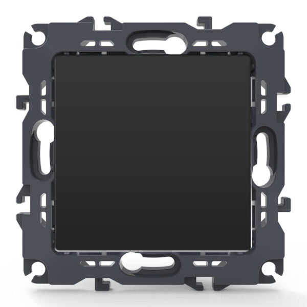 Acaelec Prime Μηχανισμός Διακόπτη Απλός 10AX Ανθρακί Ματ