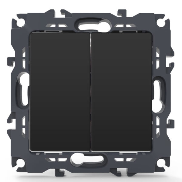Acaelec Prime Μηχανισμός Διακόπτη K/R 10AX Ανθρακί Ματ
