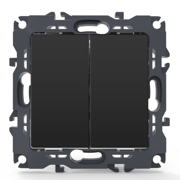 Acaelec Prime Μηχανισμός Διακόπτη A/R K/R 10AX Ανθρακί Ματ