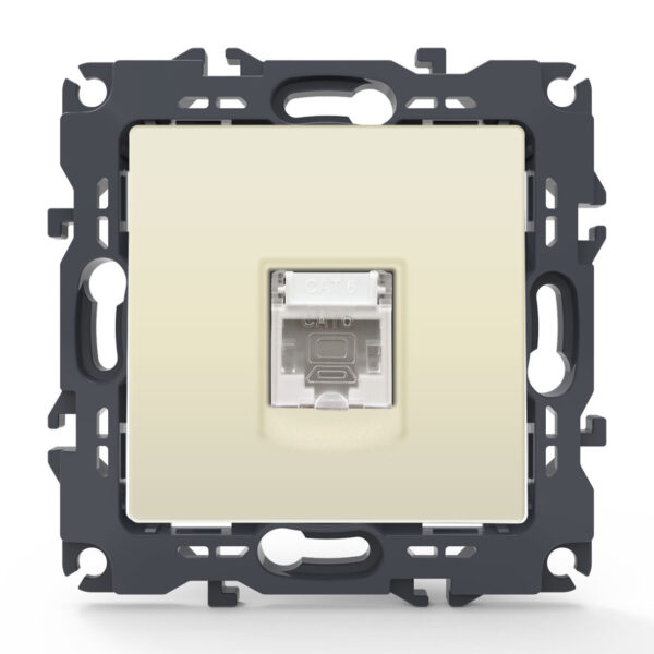 Acaelec Prime Μηχανισμός Πρίζα Δικτύου RJ45 (CAT6) Ιβουάρ