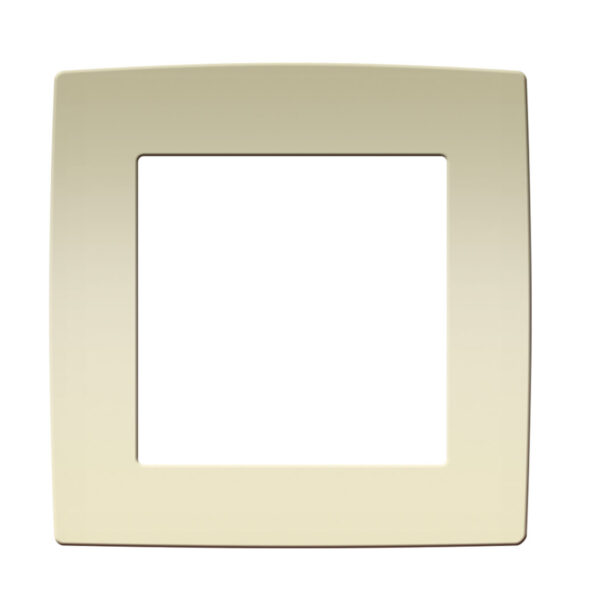 Acaelec Prime Πλαίσιο 1 Θέσης Ιβουάρ