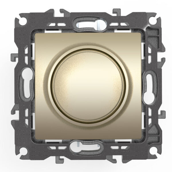 Acaelec Prime Μηχανισμός Dimmer LED 200VA Σαμπανιζέ Ματ