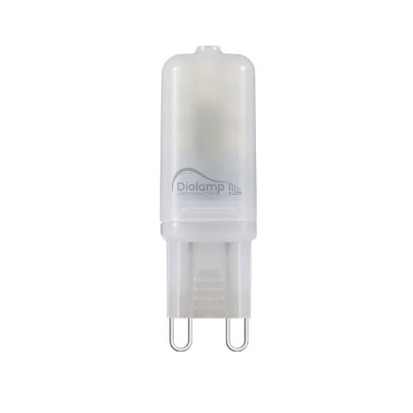 Diolamp Λάμπα LED G9 3W 220Lm 230V Frost - 4000Κ Φυσικό Λευκό