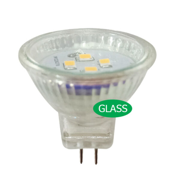 Diolamp Λάμπα LED MR11 2,5W 220Lm 12V AC/DC - 6000K Ψυχρό Λευκό