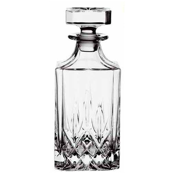 Home Style Γυάλινη Καράφα Concert Τετράγωνη Διάφανη 1000ml