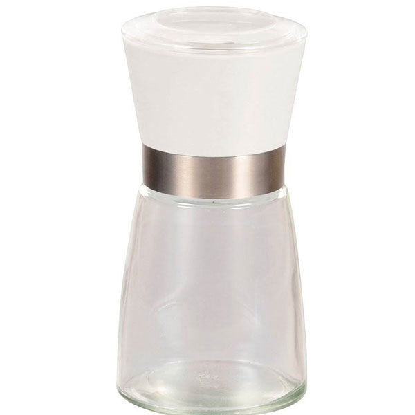 Home Style Μύλος Γυάλινος με Λευκό Καπάκι 160ml - 130mm