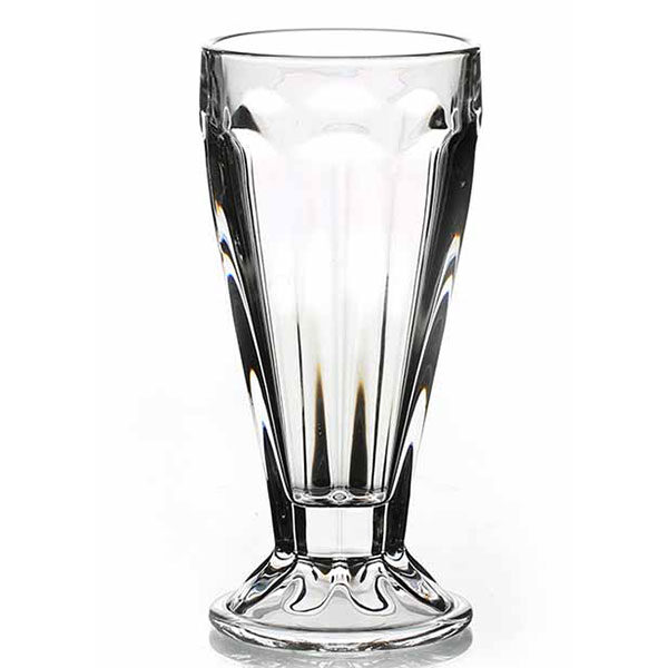 Home Style Σετ 6 Γυάλινα Ποτήρια Milkshake Καμάρες 350ml