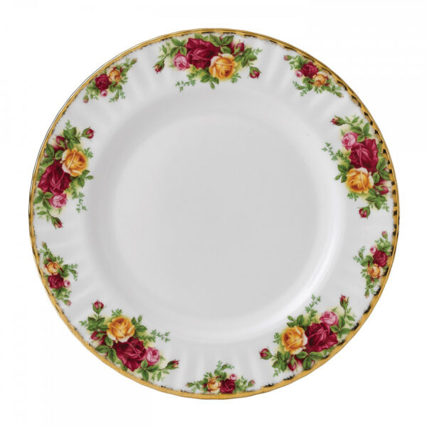 Royal Albert Old Country Roses IOLCOR 00102 Πορσελάνινο Πιάτο Ρηχό 210mm