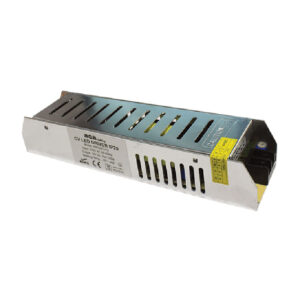 Aca Light Τροφοδοτικό LED 120W 10Α 230V AC - 12V DC Μεταλλικό Στενό IP20