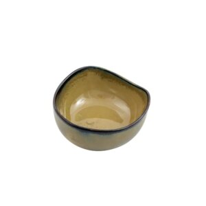 HFA Μπολάκι Πορσελάνης Granite INGLAZED SAND 9,7x9,3x4cm