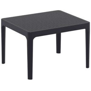 SIESTA SKY BLACK 50Χ60Χ40εκ. ΤΡΑΠΕΖΙ ΠΟΛ/ΝΙΟΥ