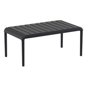 SIESTA PARIS BLACK ΤΡΑΠΕΖΙ 90X50X40εκ. ΠΟΛ/ΝΙΟΥ