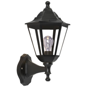 Απλίκα εξωτερικού χώρου it-Lighting Redfish E27 μαύρη με προστασία IP44