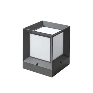 Φωτιστικό εξωτερικού χώρου it-Lighting Caddo E27 ανθρακί με προστασία IP44