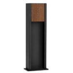 Κολωνάκι εξωτερικού χώρου NOVA LUCE KIOO LED 11W IP65 σε sandy black & wood απόχρωση