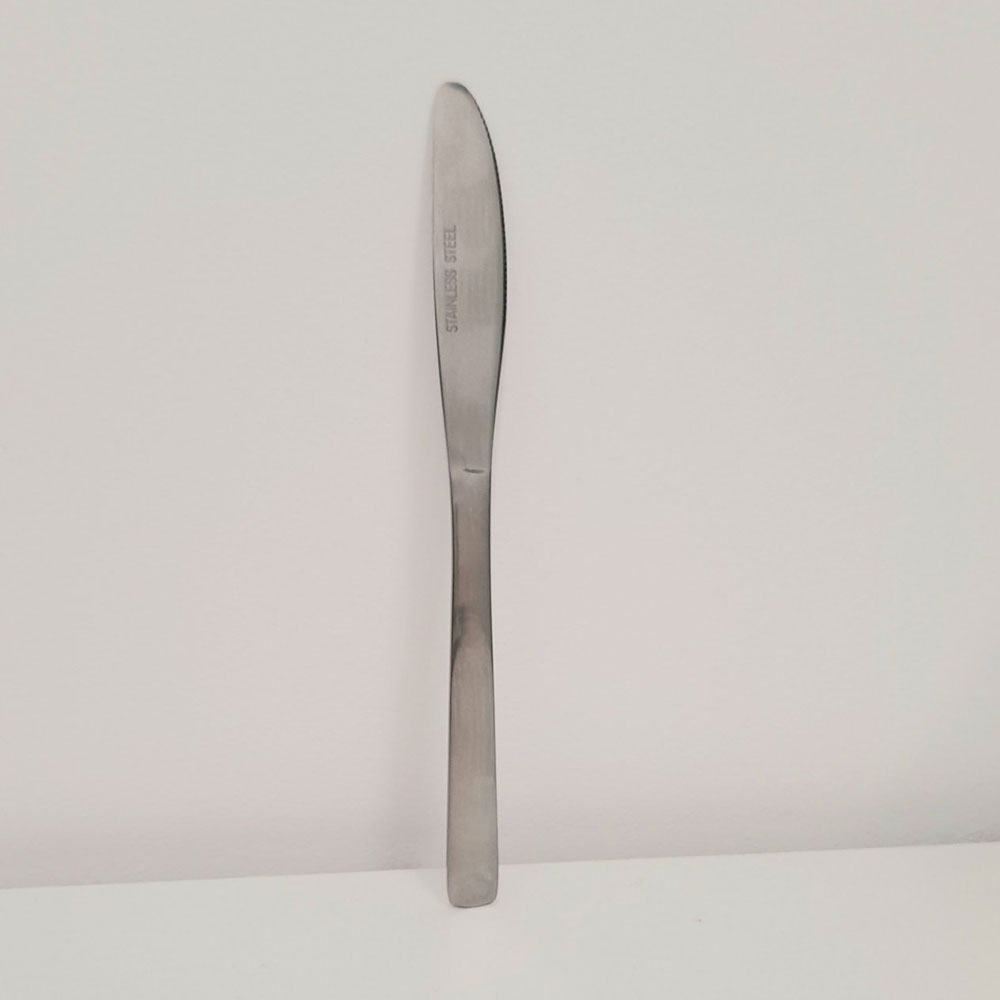 Xm Casa Σετ 6 Ανοιξείδωτα Μαχαίρια Φαγητού Απλό 9cm (6τεμ)